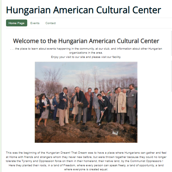 Hungarian American Cultural Center - Hungarian organization in Taylor MI