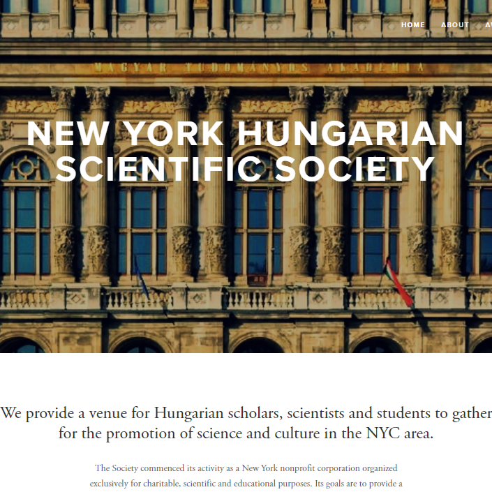 New York Hungarian Scientific Society - Hungarian organization in New York NY